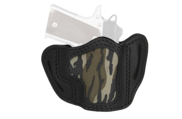Image of 1791 Gunleather Mossy Oak Optic Ready Multi-Fit Compact Belt Holster, 1911 4-5in, Right Hand, Mossy Oak/Brown, MOBH1BRWR