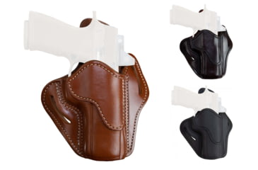 Image of 1791 Gunleather Optic Ready BH 2.4 Belt Holster, Classic Brown, Signature Brown, Stealth Black