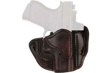 Image of 1791 Gunleather Optic Ready Open Top Multi-Fit Belt Holster Compact, 1911, 3in, Right, Signature Brown, OR-BHC-SBR-R