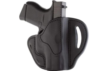 Image of 1791 Gunleather OR-BHC-SBL-R BCH Optic Ready Stealth Black Leather Belt Right Ha