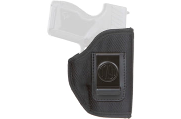 Image of 1791 Gunleather Premium Ballistic Nylon Size 1 IWB Holster, Beretta Pico/ Ruger EC9s/ SIG Sauer P239/P365, Right Hand, Black, PN-IWB-1-BLK-R