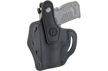 Image of 1791 Gunleather Revolver Thumbreak OWB Holster, RH, Stealth Black, 4, RVHX-4-SBL-R