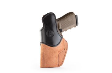 Image of 1791 Gunleather Rigid Concealment Holster, Glock 25/26, Sig P225, Ruger SR9, Right Hand, Brown on black, Size 4, RCH-4-BLB-R