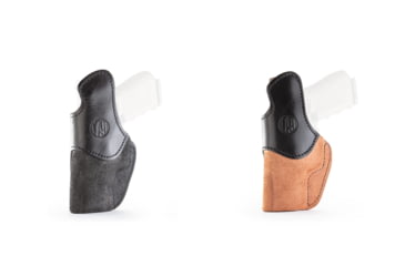 Image of 1791 Gunleather Rigid Concealment Holster, Black, Brown on Black