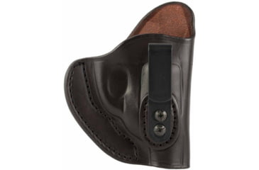Image of 1791 Gunleather Ultra Custom Concealment IWB Leather Holster, CZ 2075 Rami/ Ruger EC9s/LCP/Sig Sauer P938, Right Hand, Kydex, Signature Brown, RVH-IWB-1T-SBR-R