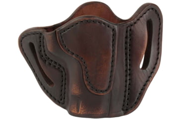 Image of 1791 Gunleather TACOWBPDPBLKR Tactical Kydex OWB Black Kydex Paddle Compatible