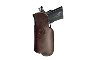 Image of 1791 Gunleather Optic Ready Light Bearing Fair Chase IWB Holster, Size 4, Right, Brown, ORLBFCD4BRWR