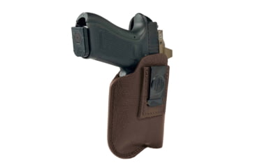 Image of 1791 Gunleather Optic Ready Light Bearing Fair Chase IWB Holster, Size 5, Right, Brown, ORLBFCD5BRWR