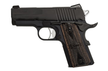 Image of SIG SAUER 1911 Ultra Compact Pistol, .45 ACP, 3.3 in barrel, aluminum alloy frame, custom blackwood grip, recoil operated semi-automatic, SIGLITE night sights, 7 round magazine, 1911 UCT-5-FRRMPG