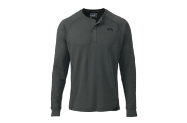 Image of KUIU PRO 200 Henley in Gunmetal Size 3XL DD83FEB6, Gunmetal, 3XL, Merino, Adult, Male, 7889340924062