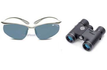 Image of 2-PC Boating Essentials Gift Package - Tasco WC 10x25 Waterproof Binoculars WC1025, Bolle Kicker Action Sport Sunglasses 10096