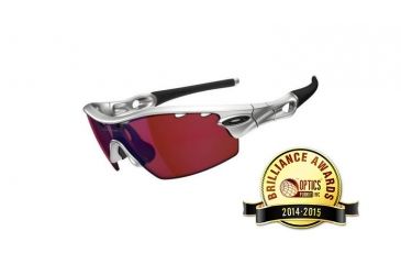 Image of 2015 Brilliance Awards Oakley Radar Pitch Sunglasses Silver Frame G30 Iridium Lens 09-763 Awards 2014