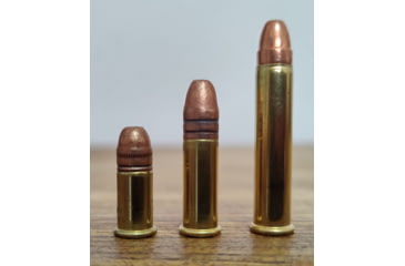 Image of Left to Right: 22 Short, 22 Long Rifle, 22 Magnum