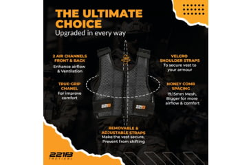 Image of 221B Tactical Maxx-Dri Vest 5.0 Body Armor Ventilation