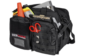 Image of 221B Tactical Hondo Police Patrol Bag, 30 Liters, 10in W x 18in L x 10in D, Black, One Size, HDPPB