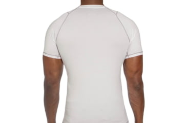 Image of 221B Tactical Maxx-Dri Silver Elite T-Shirt, White/Silver, Large, MDSETS-L-WHT/SLV