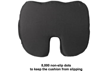 Image of 221B Tactical Solace Select Non-Slip Orthopedic Seat Cushion, Black, One Size, SSOSC-OS-BLK