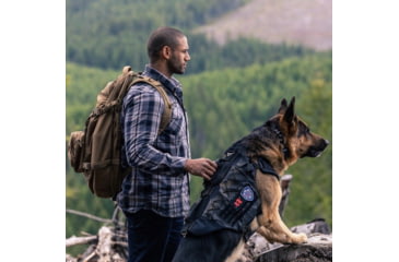 Image of 221B Tactical Titan Vest - K-9 Harness, Black, TTNV-BLK
