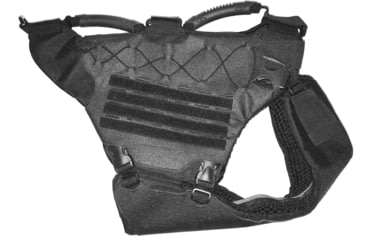 Image of 221B Tactical Titan K-9 Harness w/ Level IIIA K-9 Body Armor Vest, Black, Medium, 616621416191