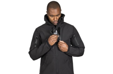 Image of 221B Tactical Tradecraft Tactical EDC/CCW Jacket 2.0 w/ Level IIIA Back Panel Only - Men's, Small, Black, TRDJKT20BPO-S-BLK
