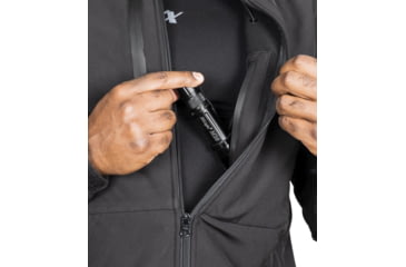 Image of 221B Tactical Tradecraft Tactical EDC/CCW Jacket 2.0 w/ Level IIIA Back Panel Only - Men's, Small, Black, TRDJKT20BPO-S-BLK