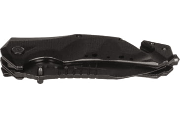 Image of 221B Tactical Vanquish First Responder RFX Tool - Assisted Opening Folding Knife, 440C Stainless Steel Blade, Black, VNQ-FRX-OS-BLK