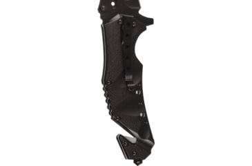 Image of 221B Tactical Vanquish First Responder RFX Tool - Assisted Opening Folding Knife, 440C Stainless Steel Blade, Black, VNQ-FRX-OS-BLK