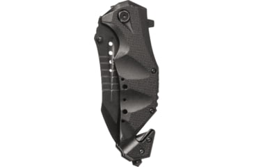 Image of 221B Tactical Vanquish First Responder RFX Tool - Assisted Opening Folding Knife, 440C Stainless Steel Blade, Black, VNQ-FRX-OS-BLK