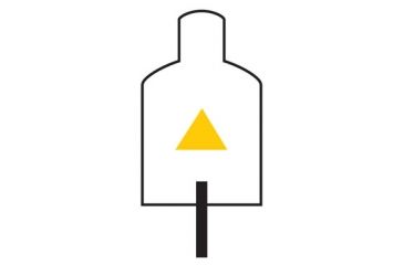 Image of Trijicon TA50 .223 Amber Triangle Reticle