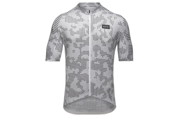 Image of GOREWEAR Camo Grid Cycling Jersey Mens in White XL Form fit 8C33A640, 100934-0100-XXL