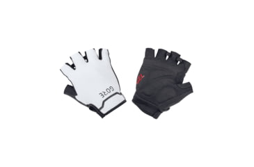 Image of GOREWEAR C5 Short Gloves in Black/White Medium D71A44D3, 100592-9901-7