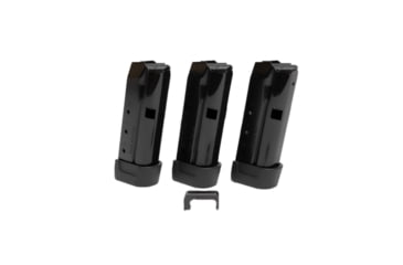 Image of Shield Arms Z9 Handgun Magazine for Glock 43 9mm 9/rd 3 Pack Black 0318C689, QSZ9COMBO3M1C