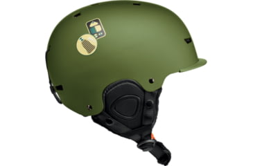 Image of Spy Optic Galactic Mips - Spy Optic - Olive Graphic Alien Matte Snow Helmet 158AA751, 74016