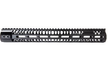 Image of 2a Armament 2a Bl-rail M-lok 15'' Black Titanium Barrel Nut Ar-15