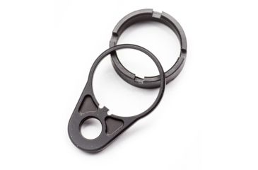 Image of 2A Armament Aliminum Latch Plate, Black, Mil Spec, 8 position, 2A-LPAL-1