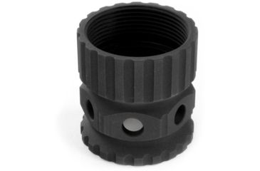 Image of 2A Armament Bl Aluminum Barrel Nut, Black, MILSPEC, 2A-ALBN-1, EDEMO3