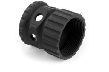 Image of 2A Armament Bl Aluminum Barrel Nut, Black, MILSPEC, 2A-ALBN-1, EDEMO3