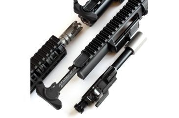 Image of 2A Armament Keymod Complete Upper Receiver, Black, 7.5in 2A-CU55675KM7BLK-1
