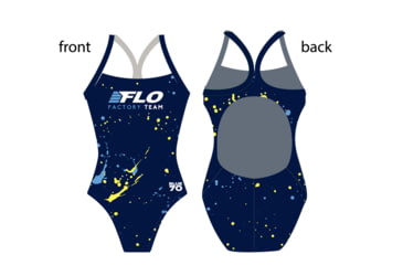 Image of BlueSeventy Flo Factory Custom Racerback - Women's, Blue, 28 US, 6837665759304