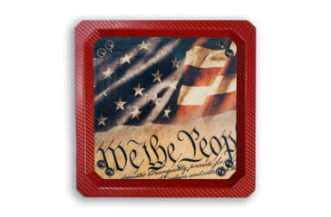 Image of Wethepeopleholsters.Com Red Carbon Fiber EDC Dump Tray, red-carbon-fiber-edc-dump-tray