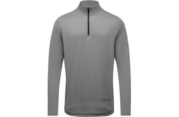 Image of GOREWEAR Everyday Mid 1/4 Zip Mens in Lab Gray XL Regular fit Moisture Wicking BBB5F893, 101093-BF00-XXL