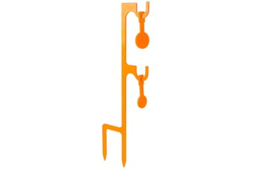 Image of Champion Traps and Targets Rimfire Double Target Hanger and Two Targets, Orange, 44925C