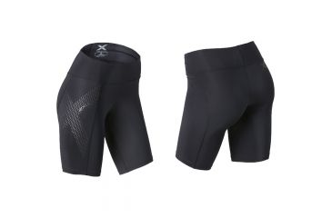 Image of 2XU Wmns Compress Short Blk Lg 1932B BLK/BLK L