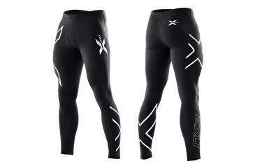 Image of 2XU Mens Compress Tight Blk Lg 1967B BLK L