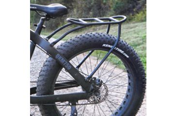 Image of QuietKat Pannier Rack 19in, Black, Large 19in Frame, 18QKRPR19