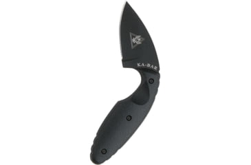 Image of KA-BAR Knives Ka-Bar Original TDI Fixed Knife 2-3/10 Drop Point Blade Black with Sheath 426D4744, KY1480