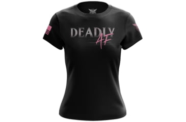 Image of Wethepeopleholsters.Com Deadly AF Womens Short Sleeve Shirt, deadly-af-womens-short-sleeve-shirt