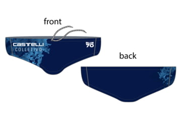 Image of BlueSeventy Castelli Colletivo Custom Brief - Men's, Blue, 28 US, 6837518630984