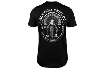 Image of Montana Knife Company MKC X NWTF Collab Fundraiser Tee - Men's, Black/White, Small, MKC-000731