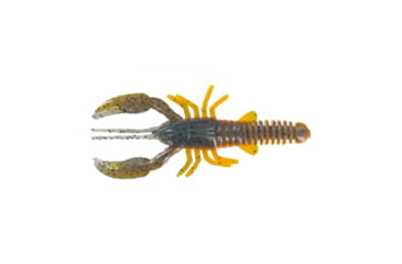 Image of Big Bite Baits Craw Worm Soft Baits, 10 per Pack, Crawdad, 3 inch, CRW